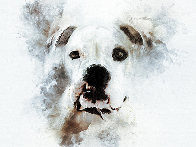 Watercolorpaint Photoshop Action art design graphic paint pet photoshop sketch texture watercolor