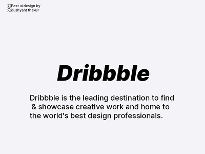 Dribbble.net 3d animation branding graphic design logo motion graphics ui