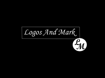 Logo and mark concept branding graphic design logo motion graphics ui