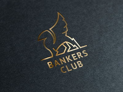 LOGO FOR BANKERS CLUB barmalej design logo