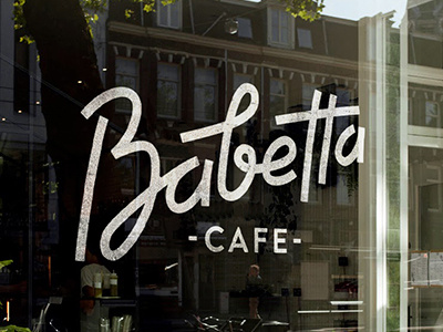 LOGO FOR CAFE babetta barmalej design logo