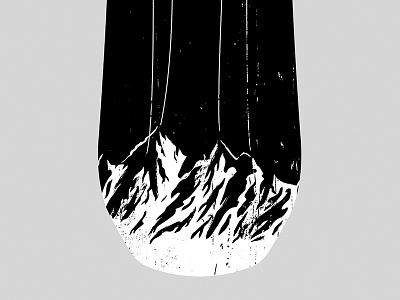 ILLUSTRATION FOR SNOWBOARD barmalei deck design illustration snowboard