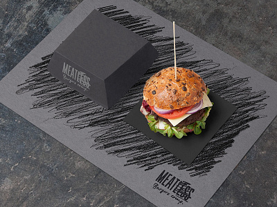 PLACEMAT AND BURGER PACKAGING barmalei burger design grill logo meat placemat restaurant