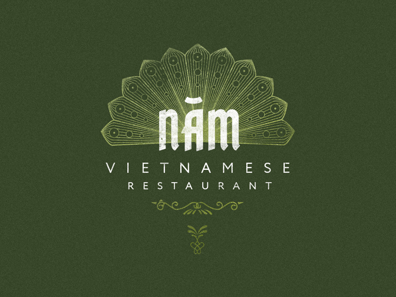 Vietnamese Restaurant Logo By Andrei Barmalei On Dribbble