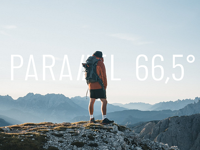 Parallel 66,5 | Winter clothing brand concept