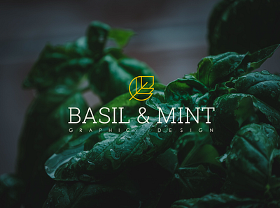 Basil&Mint | Graphic designer logo basil branding design designer graphic design logo logotype minimal minimali mint
