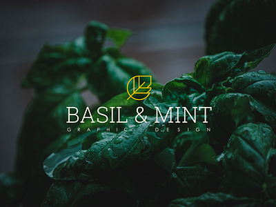 Basil&Mint | Graphic designer logo