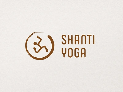 Shanti Yoga | Logo design graphic design health logo logotype meditate meditation relax shanti spa yoga zen