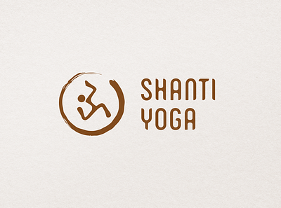 Shanti Yoga | Logo design graphic design health logo logotype meditate meditation relax shanti spa yoga zen