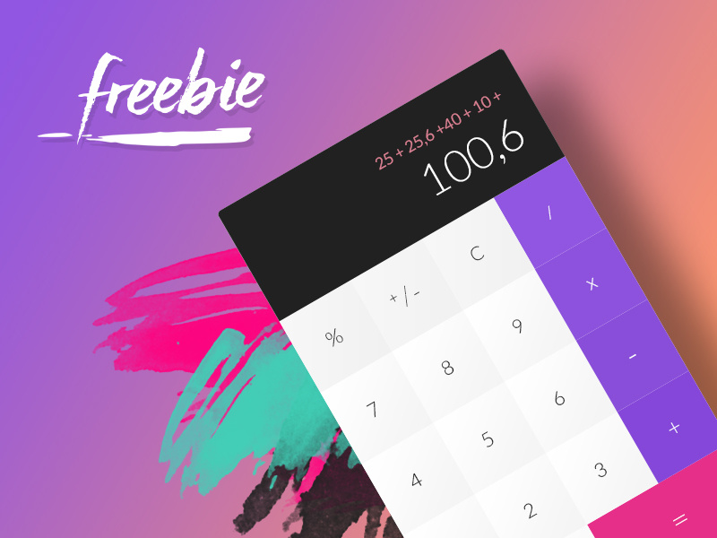 Calculator Freebie PSD photoshop psd free file calculations calculate love gift photoshop psd freebie free calculator
