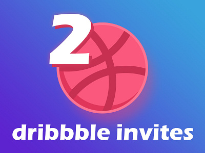 2 x Dribbble Invite Giveaways