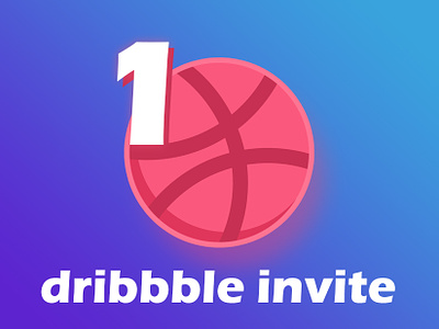 Dribbble Invite Giveaway draft dribbble free giveaway invitation invite prospect ui ux vector webdesign