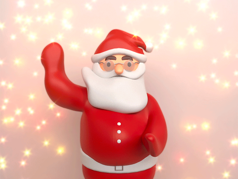 Red Cross Santa Claus character by Mauro Tacchinardi on Dribbble