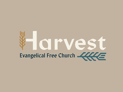 Harvest Church blues branding church clothing design graphic design illustration logo merch sweatshirt