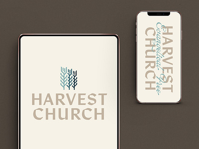 Church Brand Digital Mockup branding church design graphic design illustration logo ui ux vector