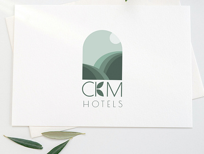 CKM-Luxury living in the hills branding design graphic design illustration logo