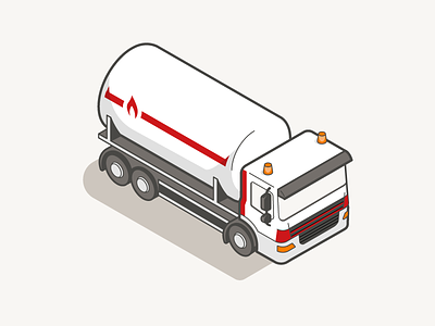 Isometric truck illustration isometric truck vehicle