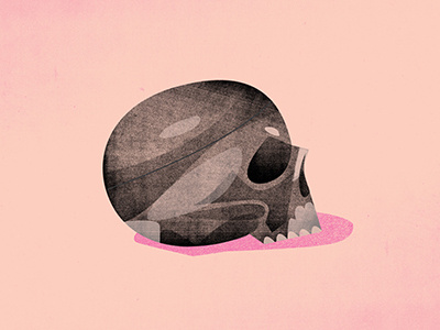 Every Little Everything - Skull illustration skull texture vector