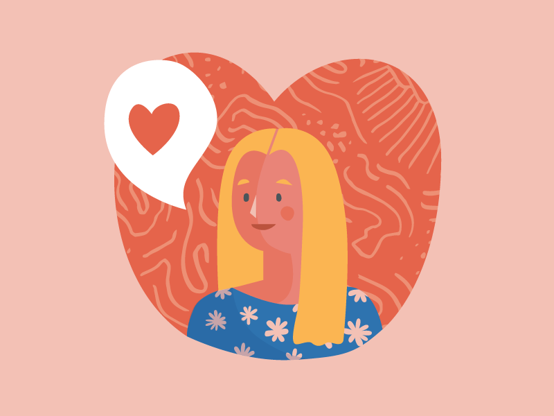 SmartBilling Pro Customer testimonial customer love simplepractice portrait illustration