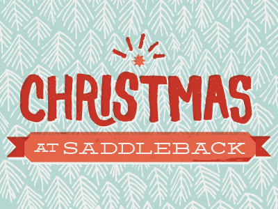 Christmas at Saddleback christmas illustration saddleback