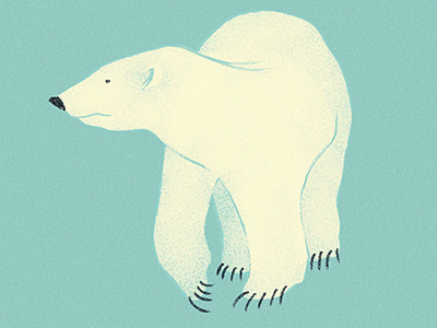 Itscold 4 blue cold freeze giovanna giuliano ice illustration polar bear