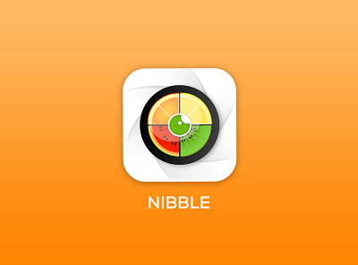 Nibble App Icon app icon mobile app icon web app icon