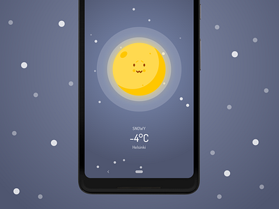 Wakey's Weather Forecast - Snow alarm clock android forecast snow vector wakey weather