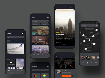 🎒Nomad iOS UI Kit with Design System IV