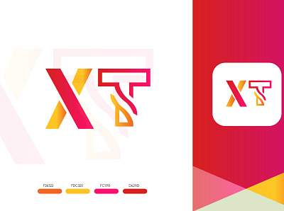 XT (logo design) 3d 3d logo animation brand logo branding design graphic design icon illustration logo professional logo t logo ui vector x logo xt logo