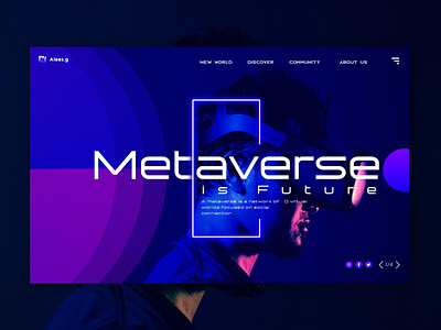Metaverse Project (website design) 3d branding design graphic design ui ui ux vector web website website designing wix.com wordpess