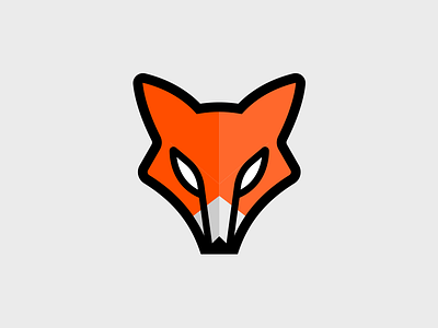 fox logo #dailylogochallenge animal brand branding design fox head identity logo logotype mark