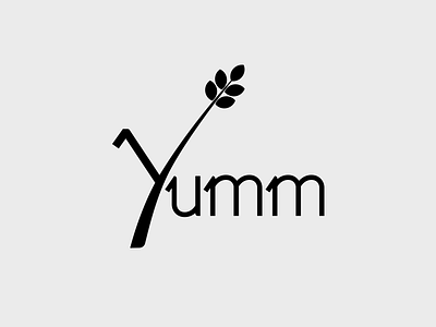 Yumm - Granola logo #dailylogochallenge brand branding granola icon identity logo logotype mark yumm