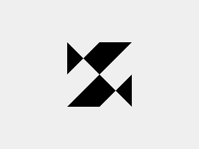 Modular Z branding icon identity letter logo mark minimalistic simple symbol z