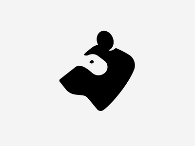 Panda v0.2 animal bear branding illustration logo mark monogram panda symbol