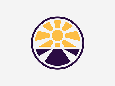 Dawn WIP agency brand branding dawn horizon icon identity logo mark sun symbol vector