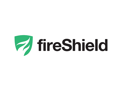 fireShield Logo brand branding branding concept fire identity logo logo design logotype mark symbol