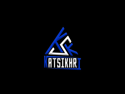 Logo : KATSIKHRI design logo typography