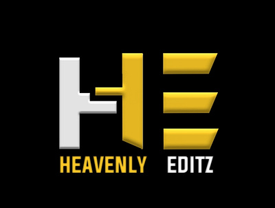 Logo Design For Clint YouTube Channel : HEAVENLY EDITZ #Logo branding logo typography