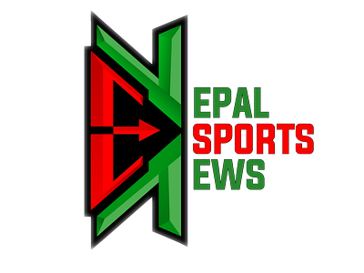 Nepal Esports News logo design esports esports logo logo typography