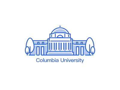 Columbia University columbia design icon illustartion university