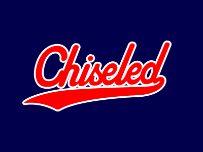 Chiseled type