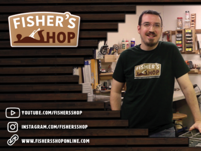 Fisher's Shop Media Kit Cover digital marketing media kit photoshop woodworking