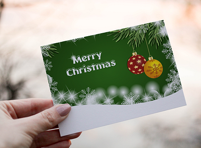 Greeting Card card christmas design graphic design greeting illustration