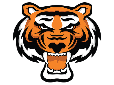 Rawlings Tigers - Fierce Logo illustration logo