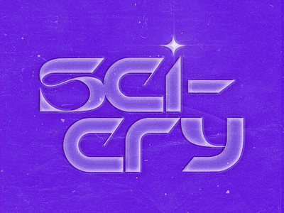 SCI-CRY scifi typography