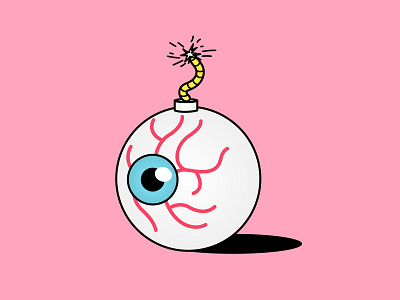 Eyeball bomb eyeball kaboom