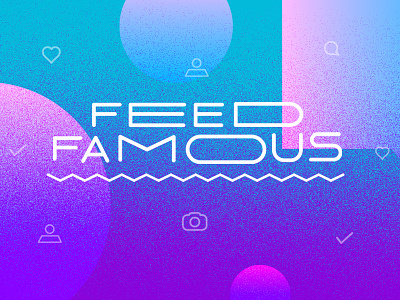 Feed Famous custom type feed famous title card