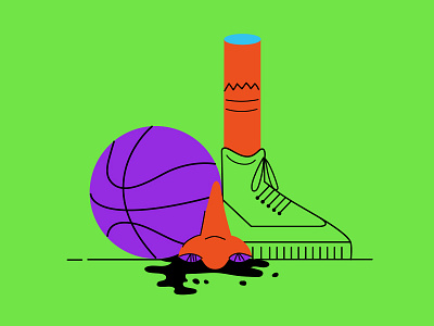 Nosebleed basketball nosebleed