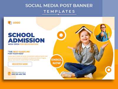 School Admission Post Template