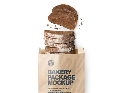 Bakery Package PSD Mockups